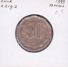 Şili 50 Pesos 1999
