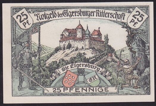 Almanya 25 Pfennig Notgeld 1922 Çil