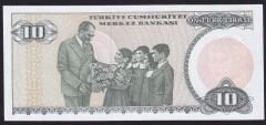 7.Emisyon 2.Tertip 10 Lira E37 283859 Çil