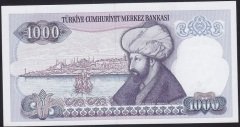 7.EMİSYON 2.TERTİP 1000 LİRA F70 435995 ÇİLALTI ÇİL