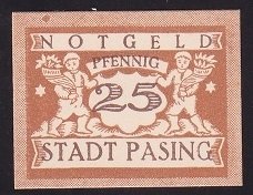 ALMANYA 25 PFENNİNG NOTGELD ÇİL