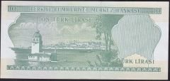 6.Emisyon 2.Tertip 10 Lira K57 057485 Çilaltı