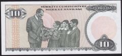 7.Emisyon 2.Tertip 10 Lira E34 752544 Çilaltı Çil