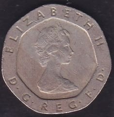 İngiltere 20 Pence 1982