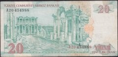 8.Emisyon 20 YTL A20 454988 Çok Temiz
