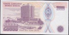 7.Emisyon 2.Tertip 20000 Lira G22 124630 Çil