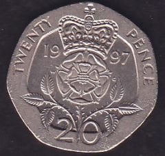 İngiltere 20 Pence 1997