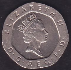 İngiltere 20 Pence 1997