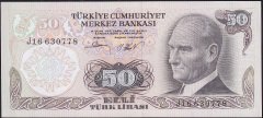 6.Emisyon 2.Tertip 50 Lira J16 630778 Çilaltı Çil