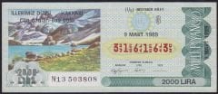 1989 9 Mart Beşte Bir Bilet - G Serisi