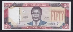 Liberia 50 Dolar 2011 Çil Pick 29f