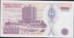 7.Emisyon 2.Tertip 20000 Lira G17 200794 Ççt Çilaltı
