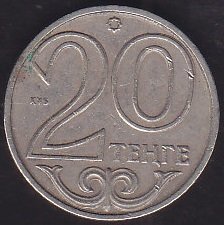 KAZAKİSTAN 20 TENGE 2000