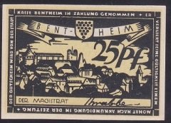 ALMANYA 25 PFENNİNG NOTGELD ÇİL