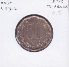 Şili 50 Pesos 2013