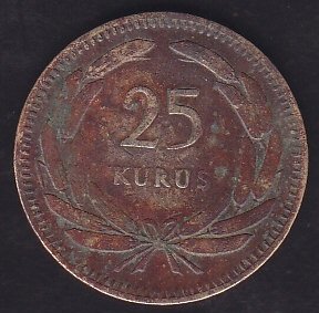 1948 Yılı 25 Kuruş