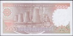 7.Emisyon 4.Tertip 5000 Lira G44 717046 Çil