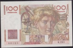 FRANSA 100 FRANK 1948 ÇİLALTI ( ZIMBA DELİĞİ VAR)