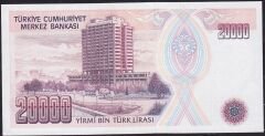 7.Emisyon 1.Tertip 20000 Lira E24 261377 Çil