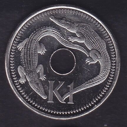 Papua New Guinea 1 Kına 2004 Çil