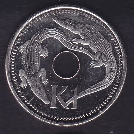 Papua New Guinea 1 Kına 2004 Çil
