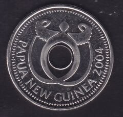 Papua New Guinea 1 Kına 2004 Çil