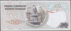 6.Emisyon 2.Tertip 50 Lira J13 332848 Çok Temiz+