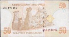 8.Emisyon 50 YTL D83 177208 Çok Çok Temiz