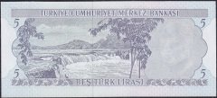 6.Emisyon 2.Tertip 5 Lira K67 354909 Çil