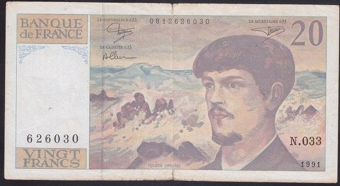 FRANSA 20 FRANK 1991 TEMİZ