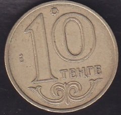 KAZAKİSTAN 10 TENGE 2002