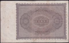 Almanya 100000 Mark 1923 Çok Temiz