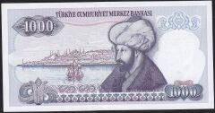 7.Emisyon 2.Tertip 1000 Lira G43 017233 Çil