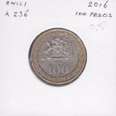 Şili 100 Pesos 2016