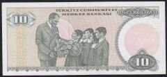 7.Emisyon 2.Tertip 10 Lira E19 069369 Çilaltı