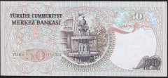 6.Emisyon 2.Tertip 50 Lira J12 342775 Çil