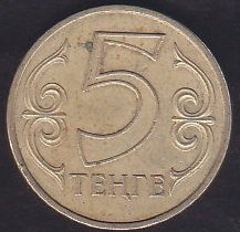 KAZAKİSTAN 5 TENGE 2002