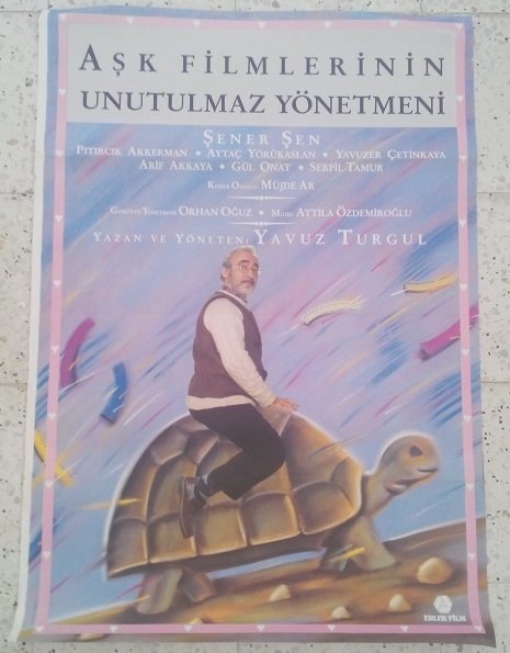ŞENER ŞEN - AŞK FİLMLERİNİN UNUTULMAZ YÖNETMENİ - FİLM AFİŞİ eski para alan yerler