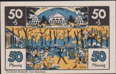 Almanya 50 Pfennig Notgeld 1921 Çil