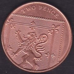 İngiltere 2 Pence 2008