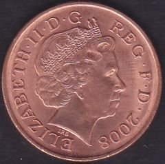İngiltere 2 Pence 2008