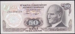 6.Emisyon 2.Tertip 50 Lira J11 258518 Çilaltı Çil