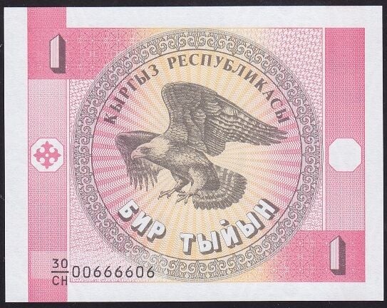 Kırgızistan 1 Tyin 1993 Çilaltı Çil Pick 1 ( 00666606 )