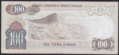 6.EMİSYON 2.TERTİP 100 LİRA H77 724384 ÇOK TEMİZ +