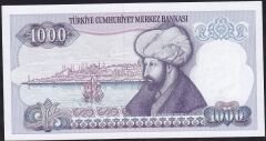 7.Emisyon 2.Tertip 1000 Lira G03 003900 Çil