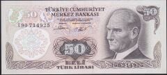 6.Emisyon 2.Tertip 50 Lira I90 714925 Çil