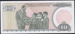 7.Emisyon 2.Tertip 10 Lira E18 727878 Çil