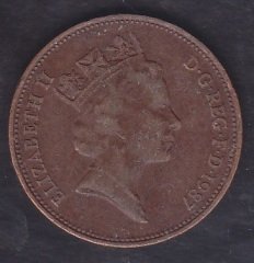 İNGİLTERE 2 PENCE 1987