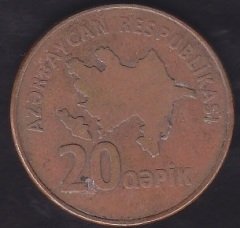 AZERBEYCAN 20 KAPİK