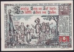 Almanya 25 Pfennig Notgeld 1920 Çil